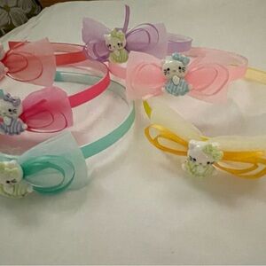 Hello kitty head bands
